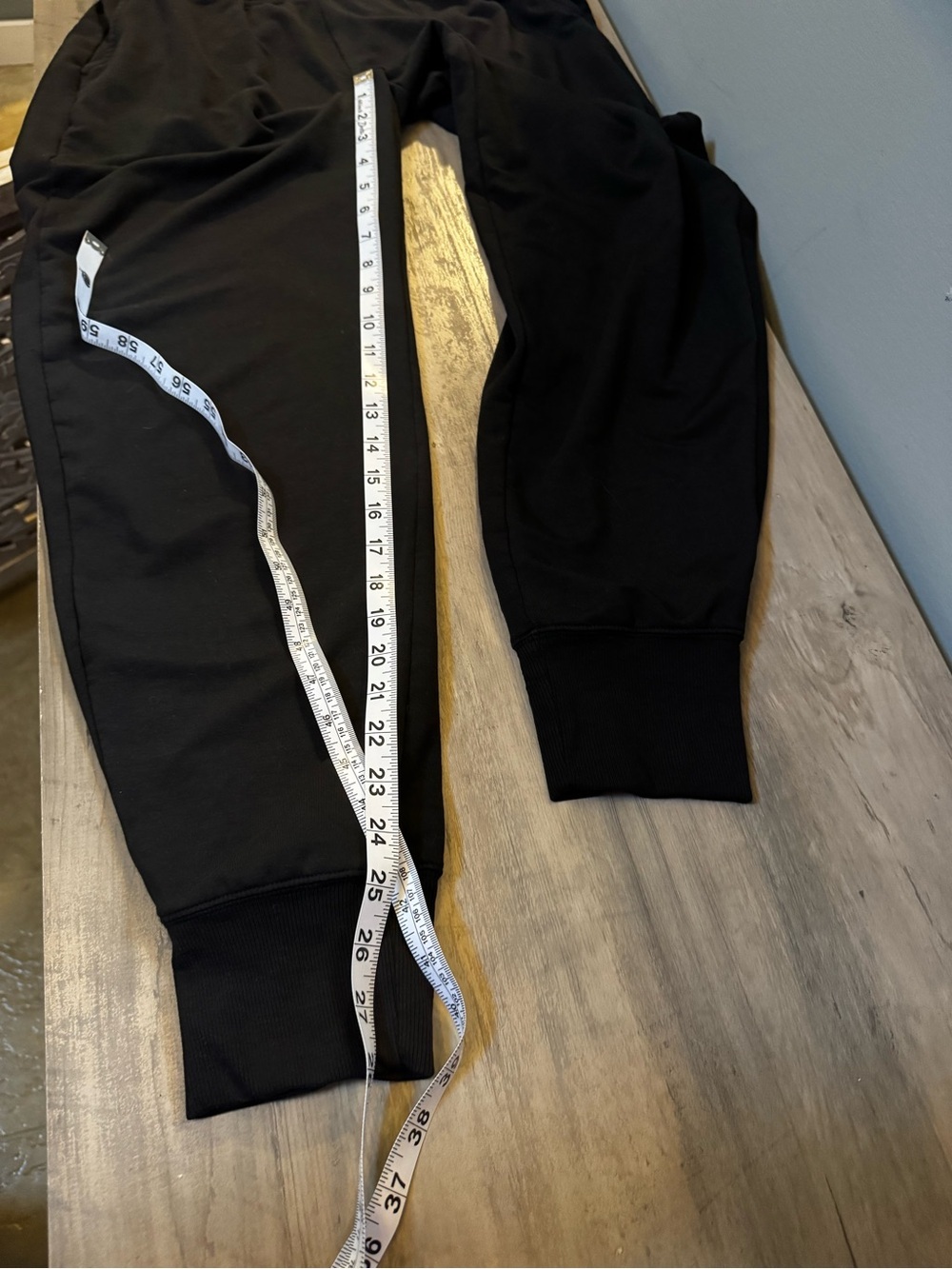 Athleta Black Women's Jogger Pants with Tapered Ankles - Picture 8 of 10